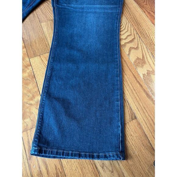 Laurie Felt Silky Baby Bell Bootcut Jeans Vital Stretch Technology Dark Wash 3X - Picture 14 of 15